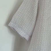 Fendi Grey Silk Men's Shirt