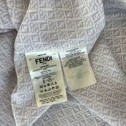 Fendi Grey Silk Men's Shirt