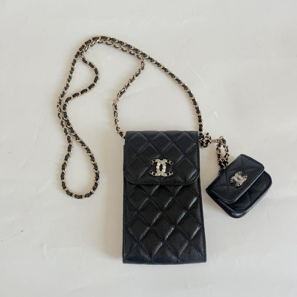 Chanel x Monster Quilted Headphones - Black Technology