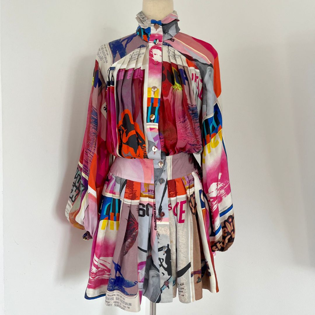 Zimmermann Printed Silk Mini Dress