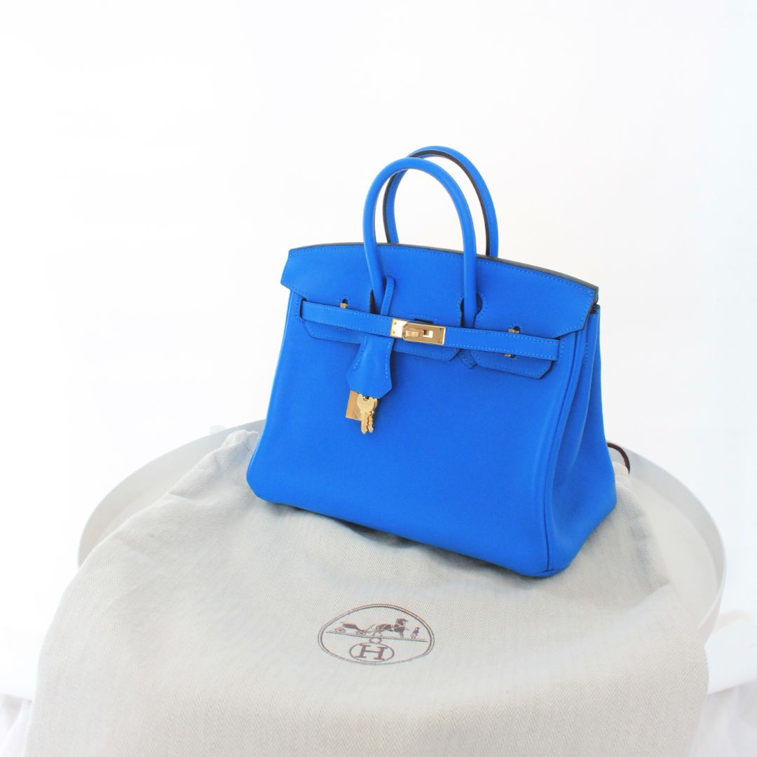 Hermès Royal Blue Togo Birkin 30