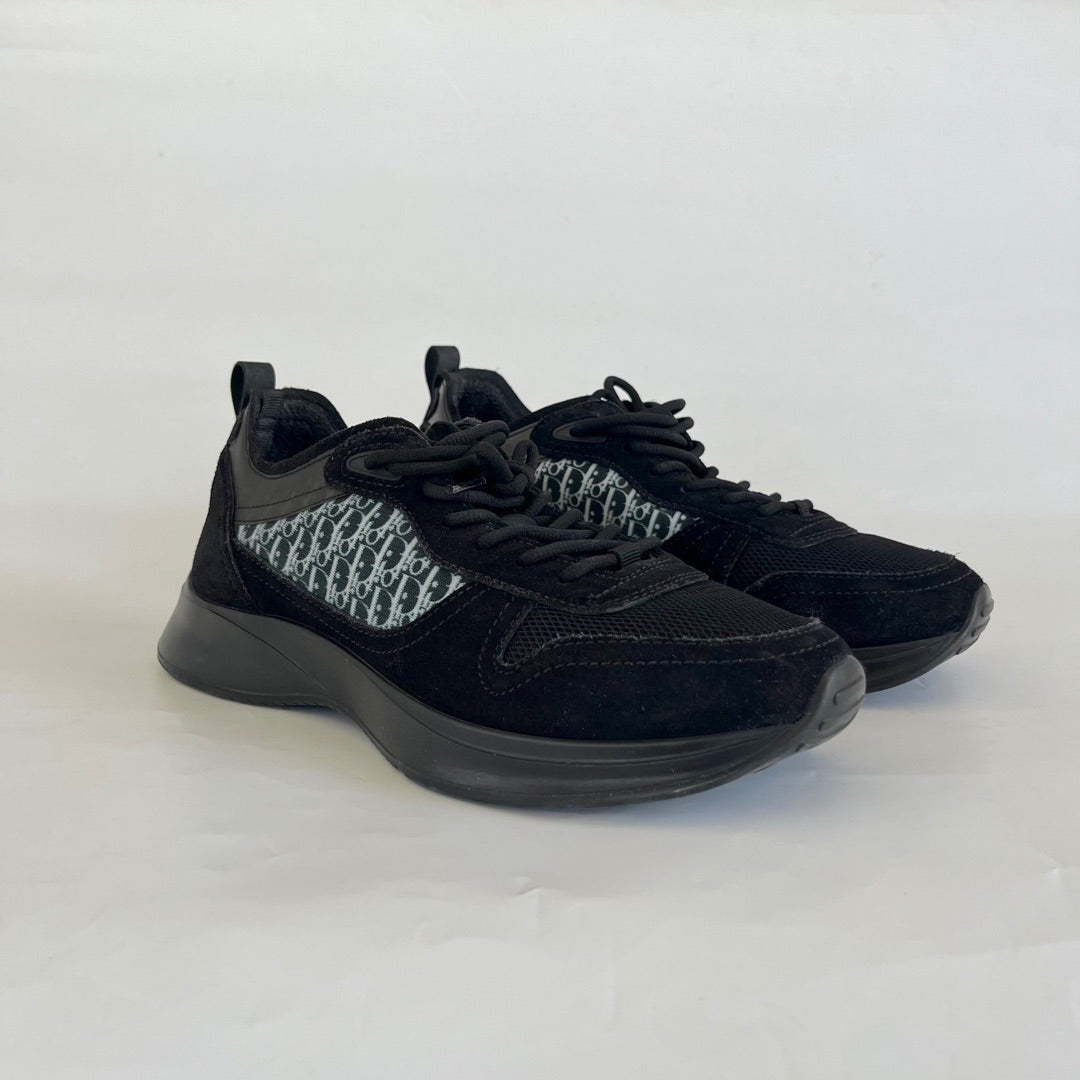 Dior B25 Runner Black Sneaker, size 42