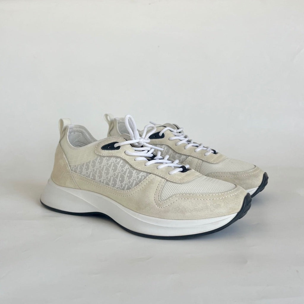 DIOR B25 RUNNER WHITE SNEAKER, SIZE 42 - BOPF | Business of