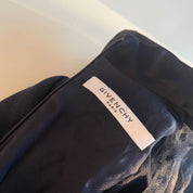 Givenchy navy blue wool mini dress