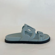 Hermès Extra light blue sandal, 36.5