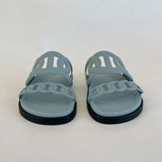 Hermès Extra light blue sandal, 36.5