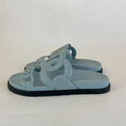 Hermès Extra light blue sandal, 36.5