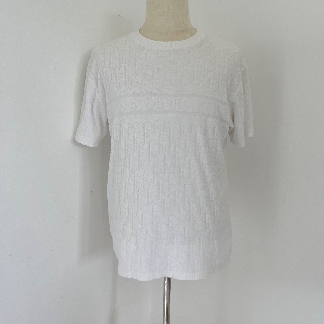 Dior Oblique Terry Cloth T-shirt, S