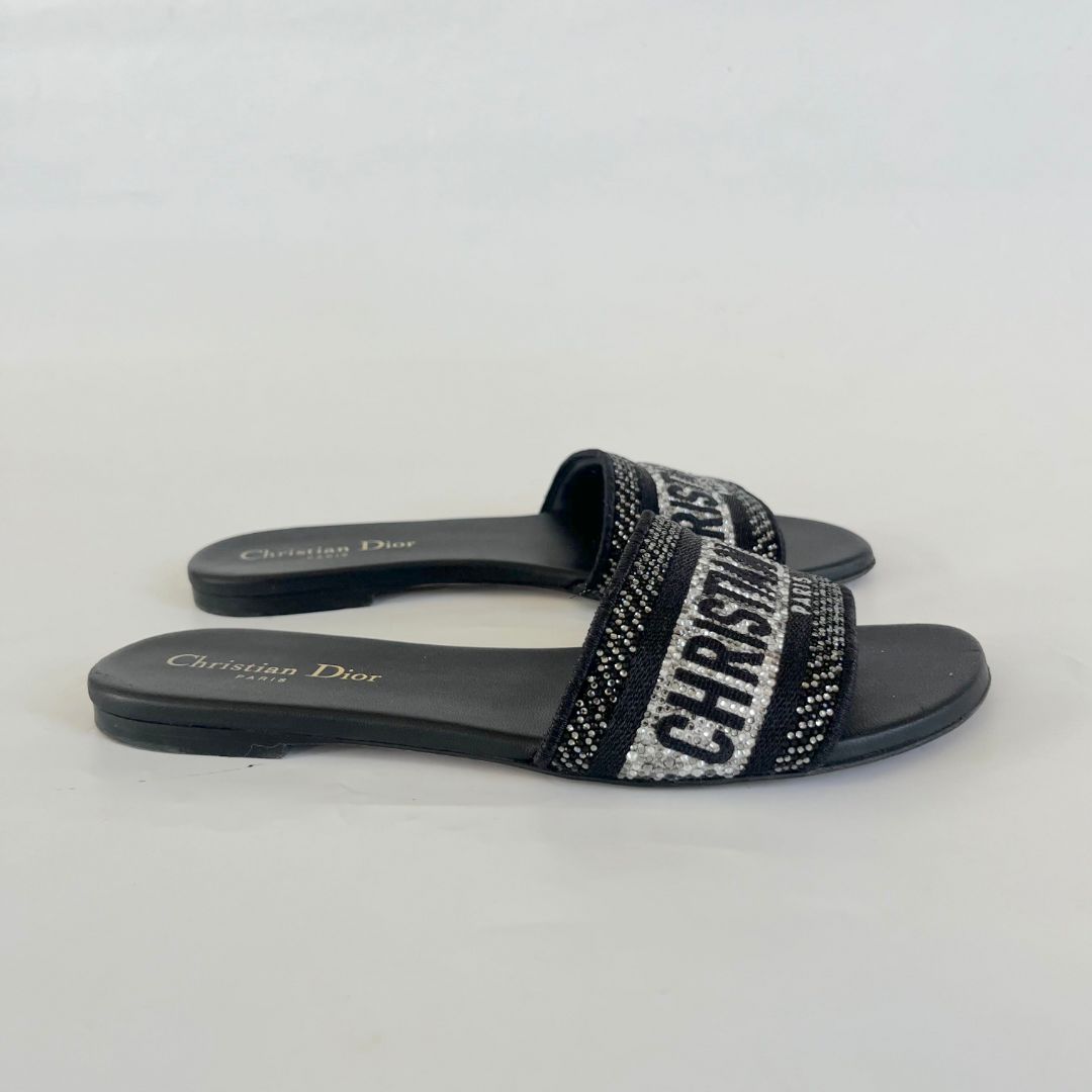 Dior crystal embellsed dway sandals, BOPF Business of