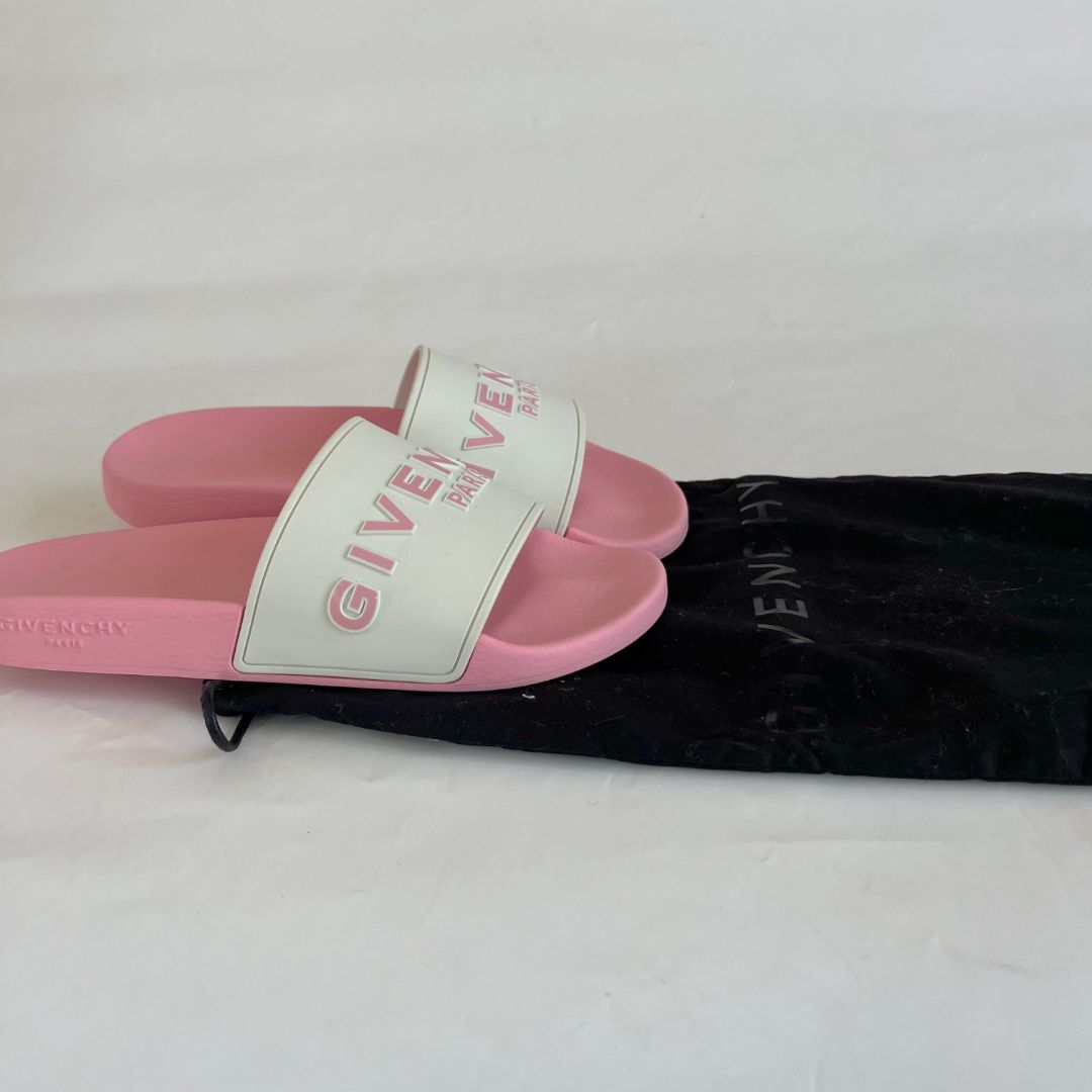 Flip Flops Pink Givenchy Slides Pink Givenchy Sandal GIVENCHY 4G