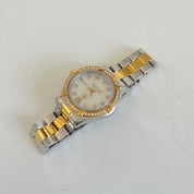 Tag Heuer Mother Of Pearl Two-Tone Stainless Steel Diamond Aquaracer  Women's Wristwatch 33 mm