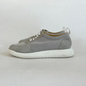 Hermes Grey Azur Sneakers, 41
