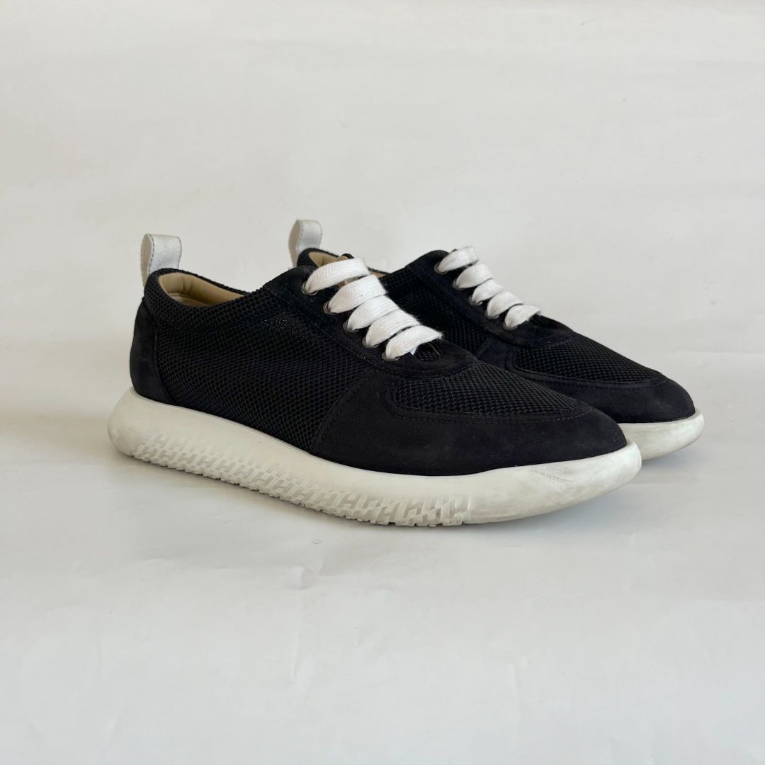 Hermes Black Azur Sneakers for Men, 42