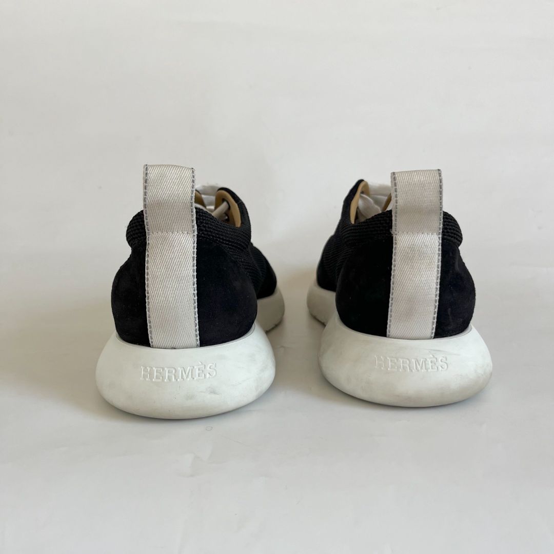 Hermes Black Azur Sneakers for Men, 42