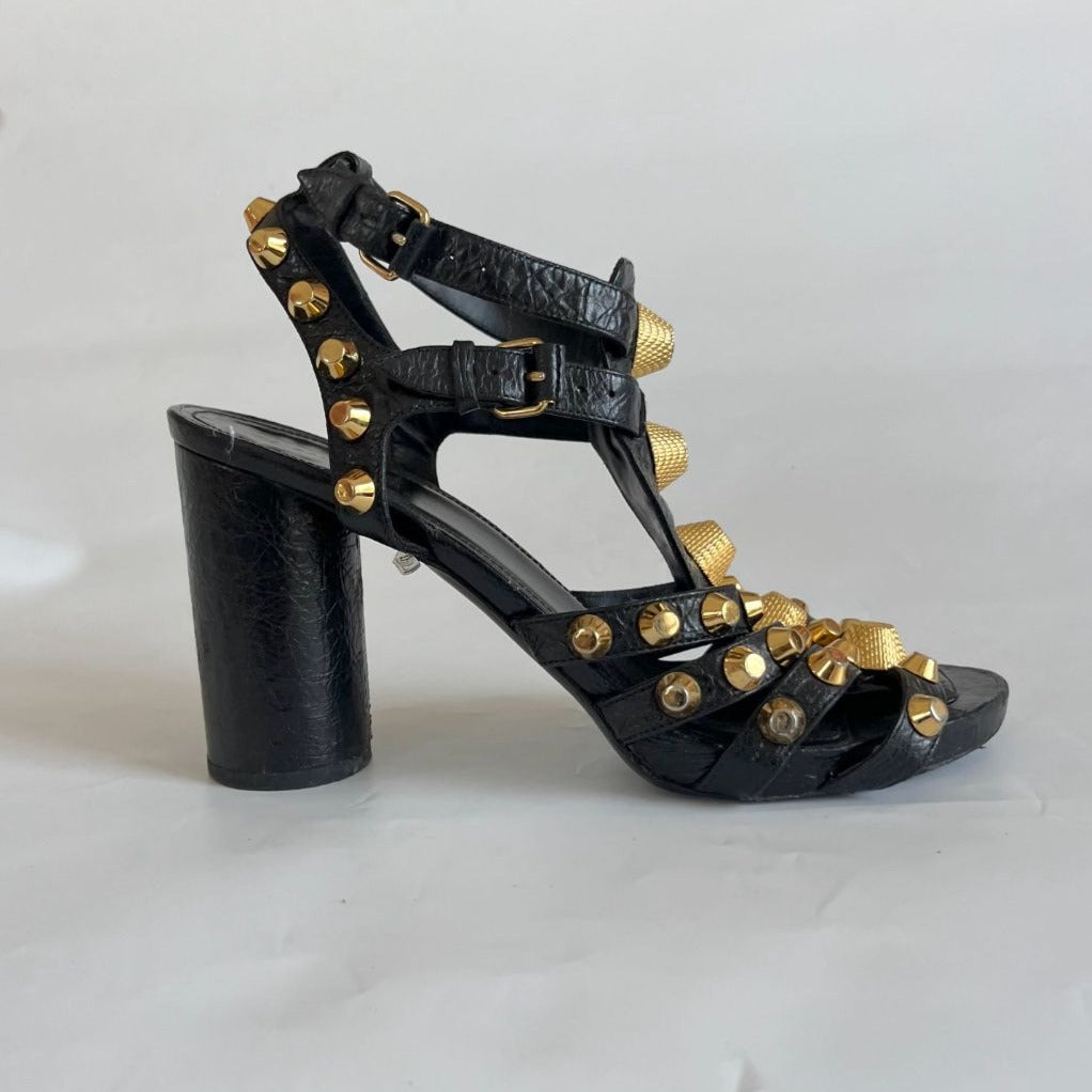 Luxury Designer Leather Studded Wedge Sandals For Women Chunky Gladiator  Heeled Wedges For Evening Parties Factory Footwear From Jiuxue, $175.88 |  DHgate.Com