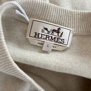 Hermès Short Sleeve Men's Wool T-shirt, Large
