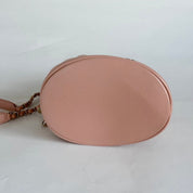 Chanel Pink Chanel Deauville Drawstring Bucket Bag