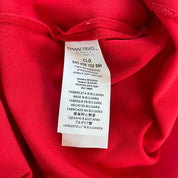 Versus Versace Safety Pin Red Dress