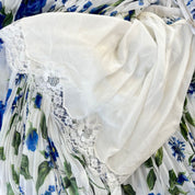 Dolce & Gabbana floral printed pleated maxi dress