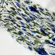 Dolce & Gabbana floral printed pleated maxi dress