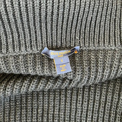 Louis Vuitton Knit And LV Intarsia Fur Zip-Up Cardigan