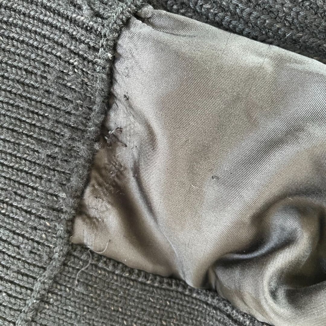 Louis Vuitton Knit And LV Intarsia Fur Zip-Up Cardigan