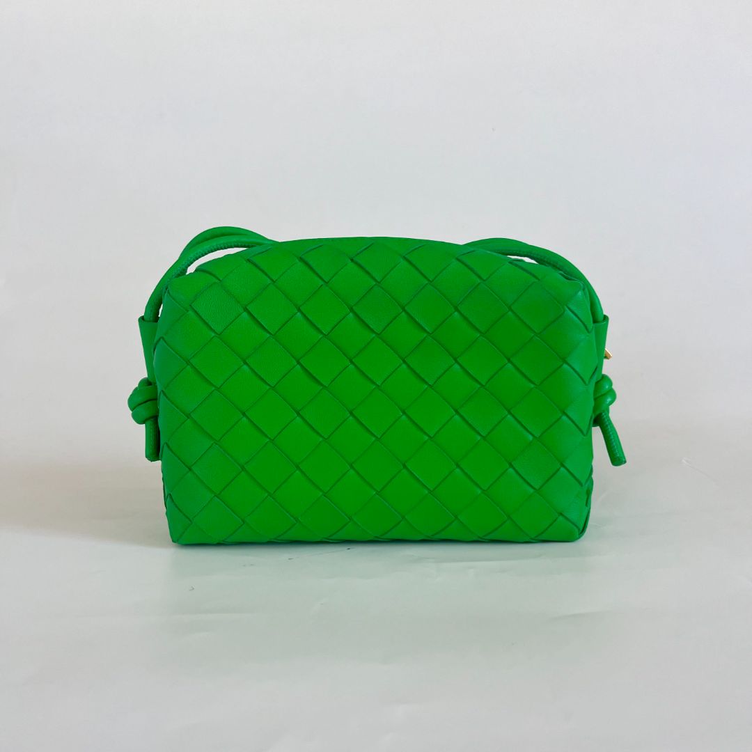 Bottega Veneta green bag mini loop bag green, Current