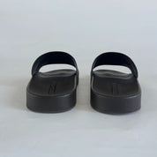 Bottega Veneta Chocolate Brown Rubber Quilted Slides