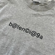 Balenciaga grey t shirt with print