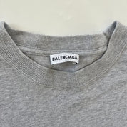 Balenciaga grey t shirt with print
