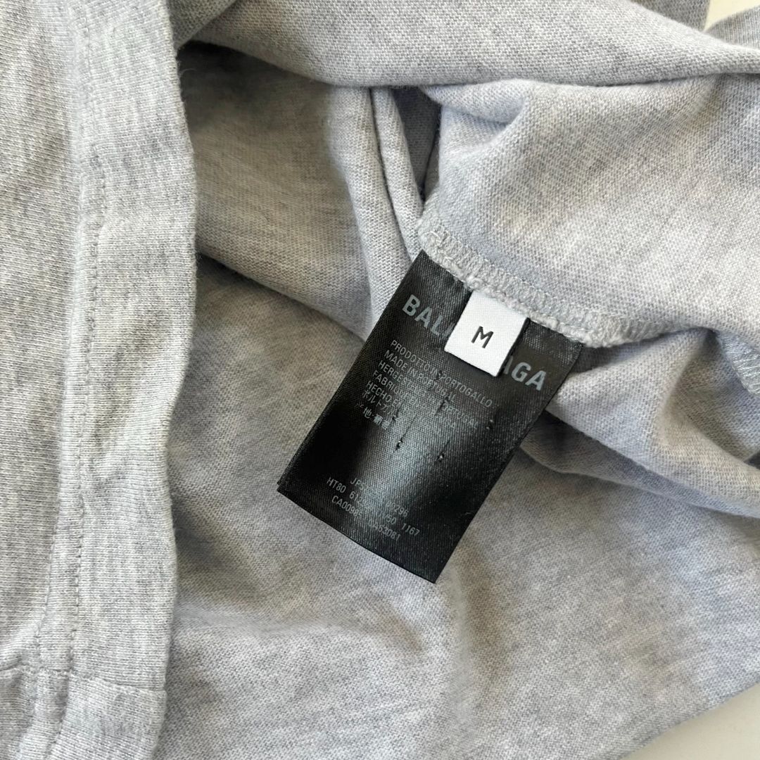 Balenciaga grey t shirt with print
