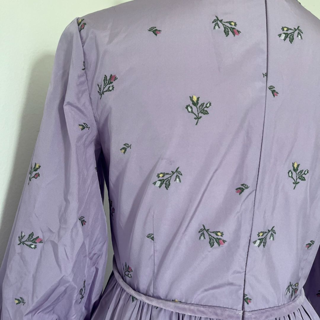 Red Valentino Purple Floral Print Dress - BOPF | Business of Preloved Fashion Red Valentino Purple Floral Print Dress - BOPF | Business of Preloved Fashion