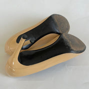 Louis Vuitton Nude Betty Patent Leather Pumps, 38.5