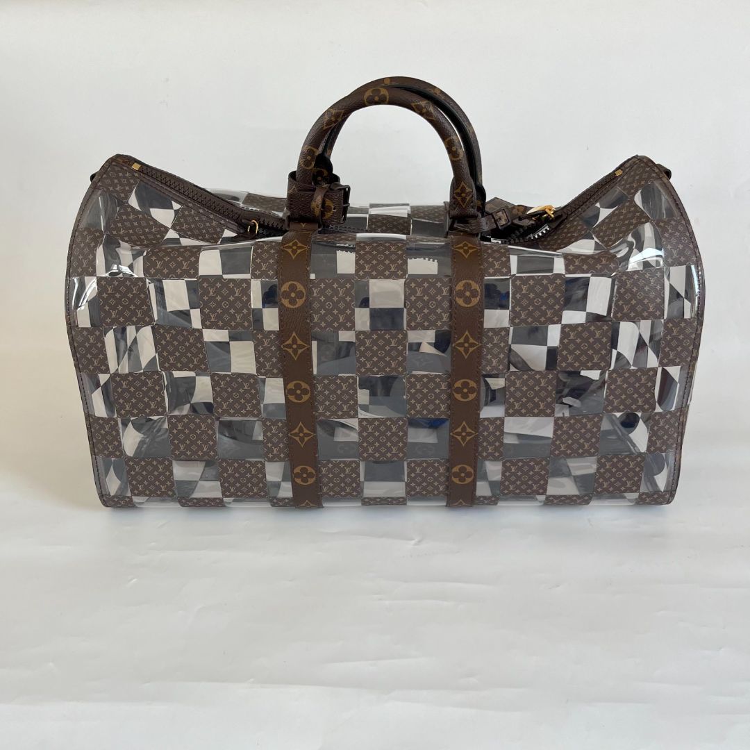 Louis Vuitton 'Monogram Chess' Keepall 50 Bag