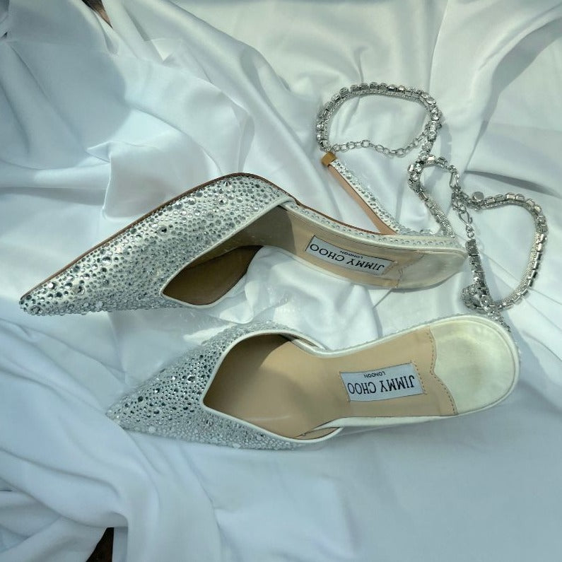 Jimmy Choo Saeda 100mm pumps, 37