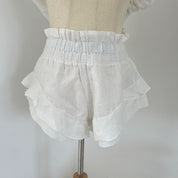Isabel Marant white two piece linen set runway piece