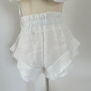 Isabel Marant white two piece linen set runway piece