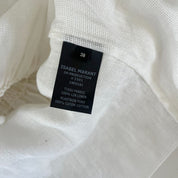 Isabel Marant white two piece linen set runway piece