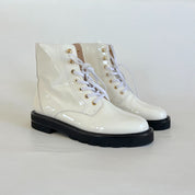 Stuart Weitzman White Boots, 8