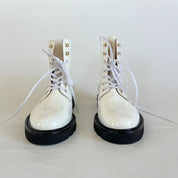 Stuart Weitzman White Boots, 8