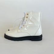 Stuart Weitzman White Boots, 8