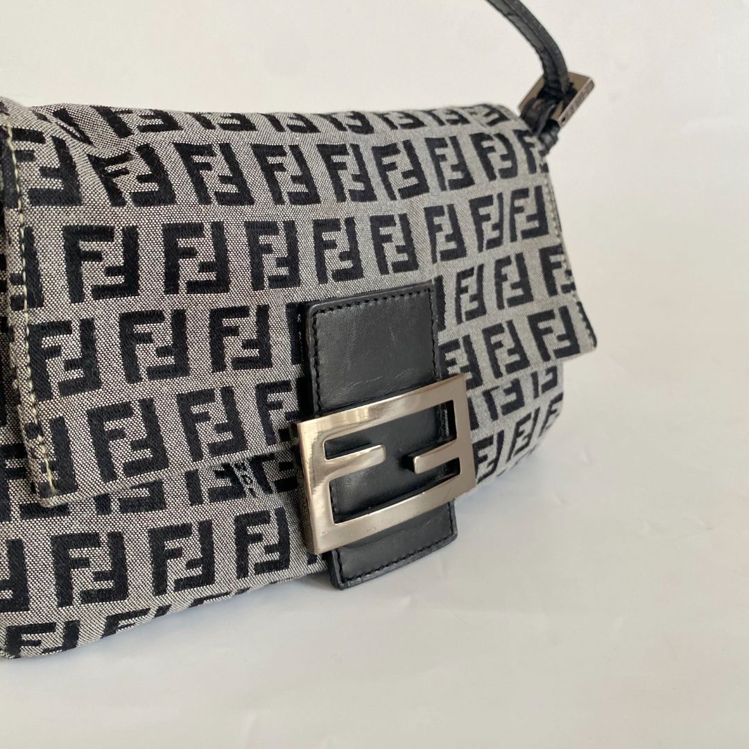 Reduced ! FENDI zucca bag ! authentic , excellent condition/ needs