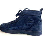 Christian Louboutin Navy Louis Flat Sneakers, , 42