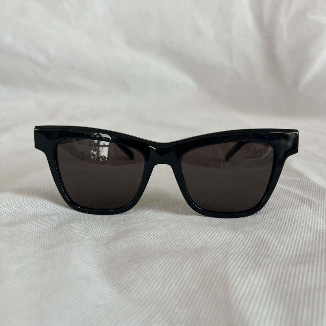 Saint Laurent Black Square Frame Sunglasses
