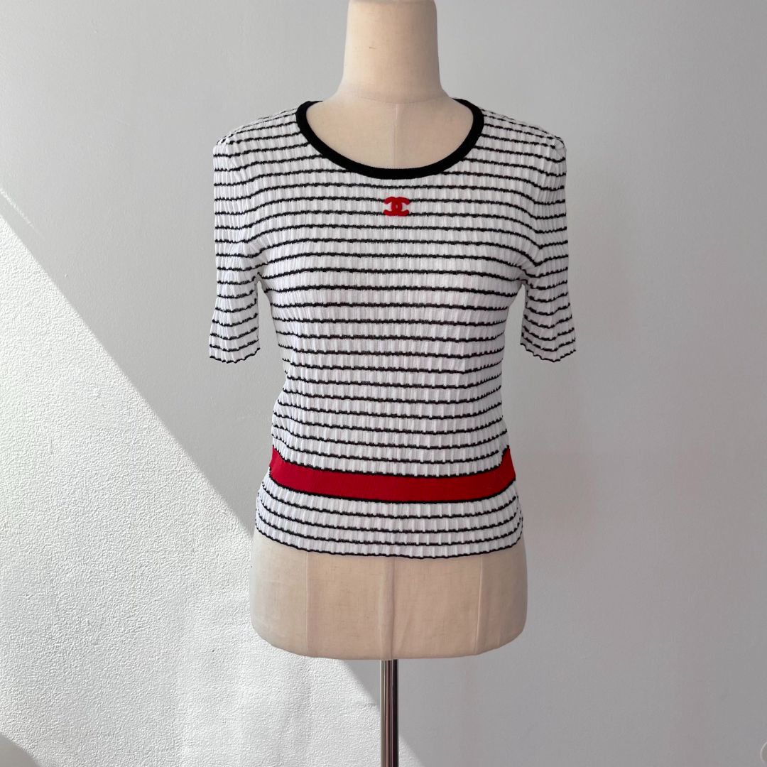 Chanel Striped Top