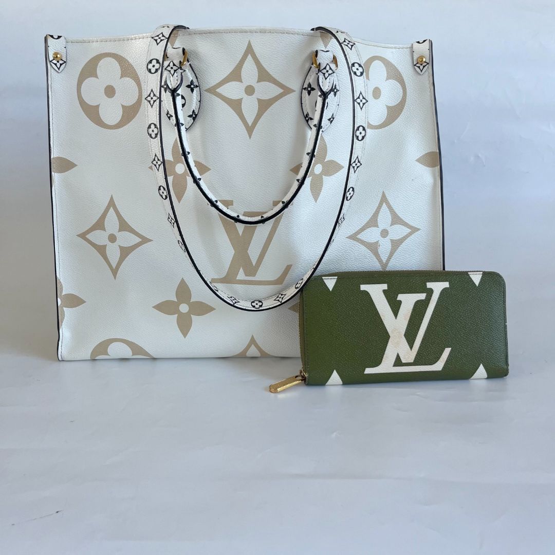 Louis Vuitton reverse monogram GM on the go tote bag BOPF