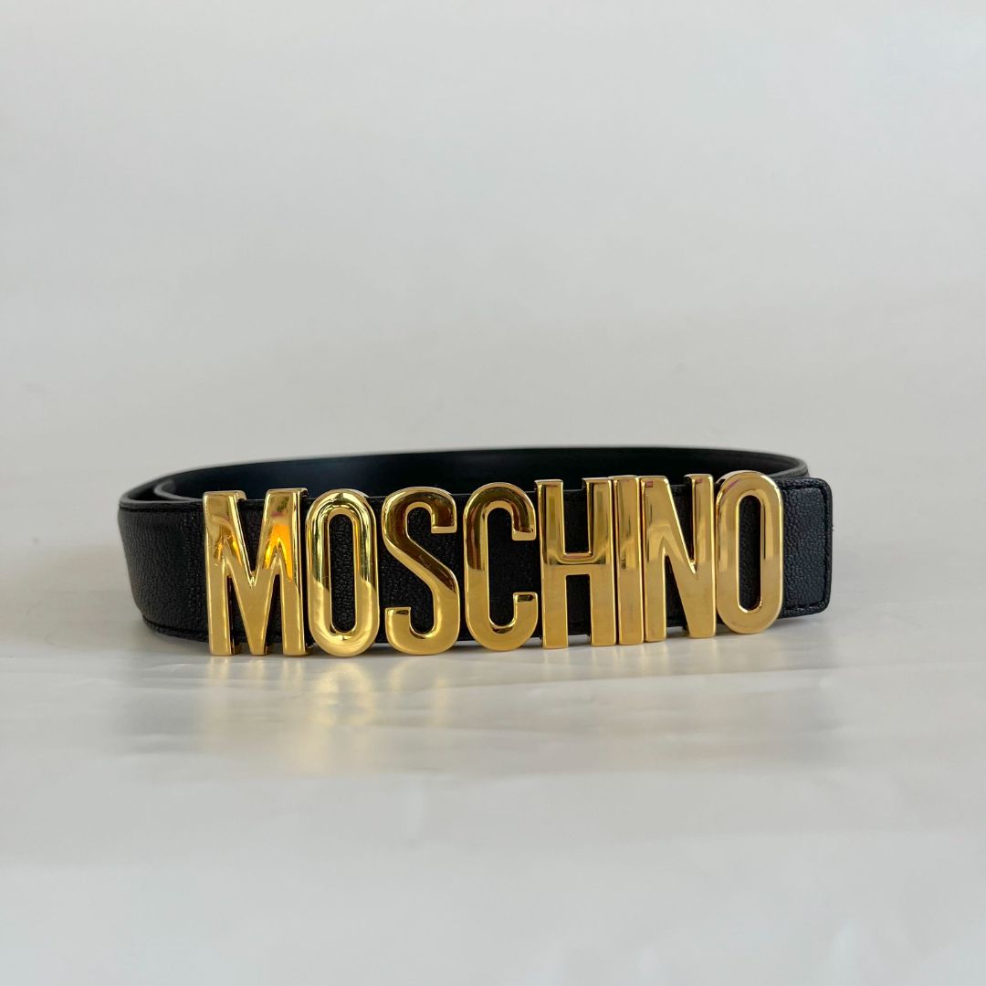 Moschino hotsell gold belt