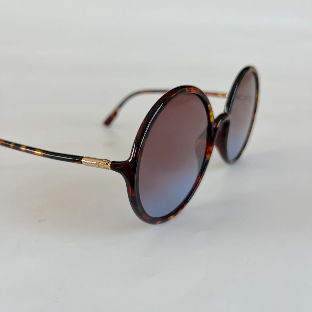 Christian Dior Oversized Tortoise Sunglasses