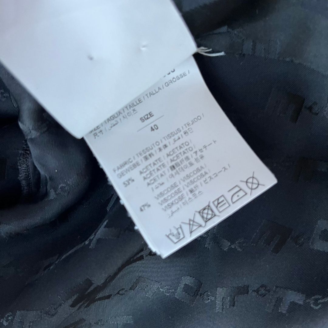 Off-White logo baseball crop top