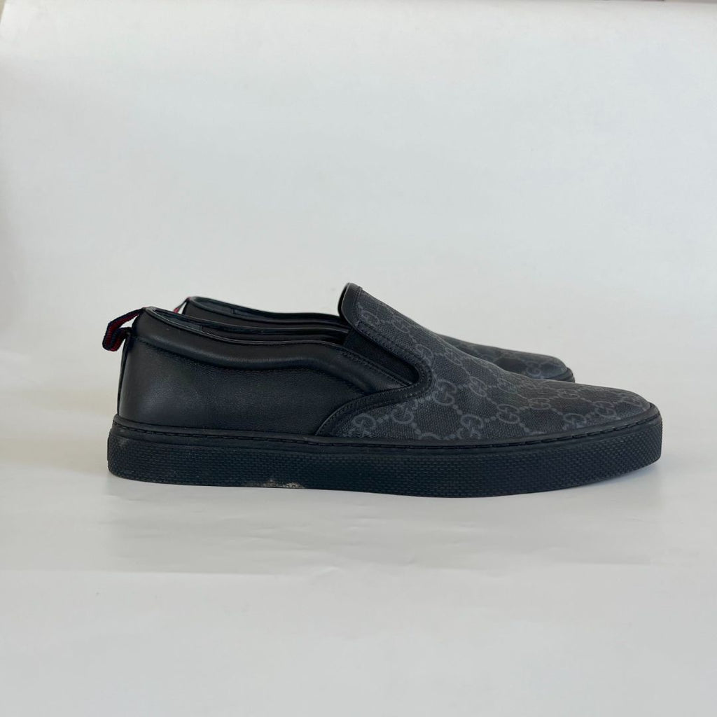 gucci slip on black